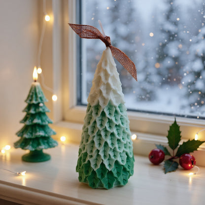Christmas Tree Scented Candle Gift Set