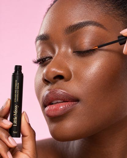 Eyelash and Eyebrow Enhancing Serum 5ml - Natural Way to Grow Thicker Longer and Fuller Brows Cruelty Free
