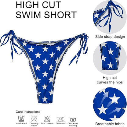 American Flag Bikini Two-Piece Set