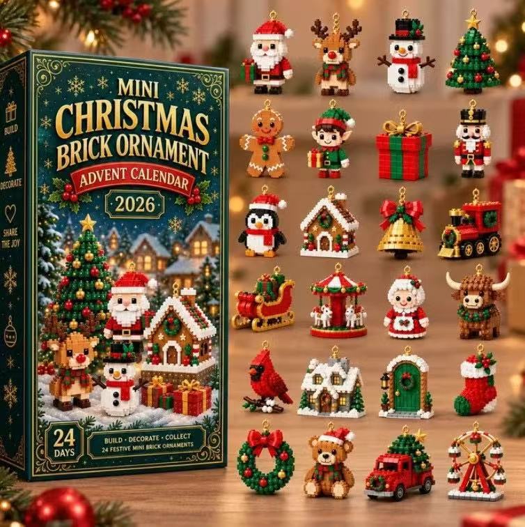 Christmas Squishies Advent Calendar 24-Day Surprise Gift Box
