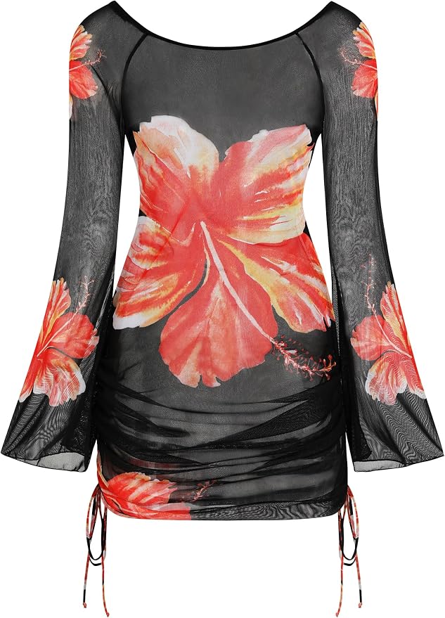Womens Swimsuit Cover Up Dress