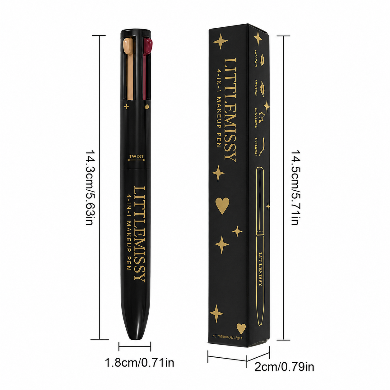 4-in-1 Waterproof Makeup Liner