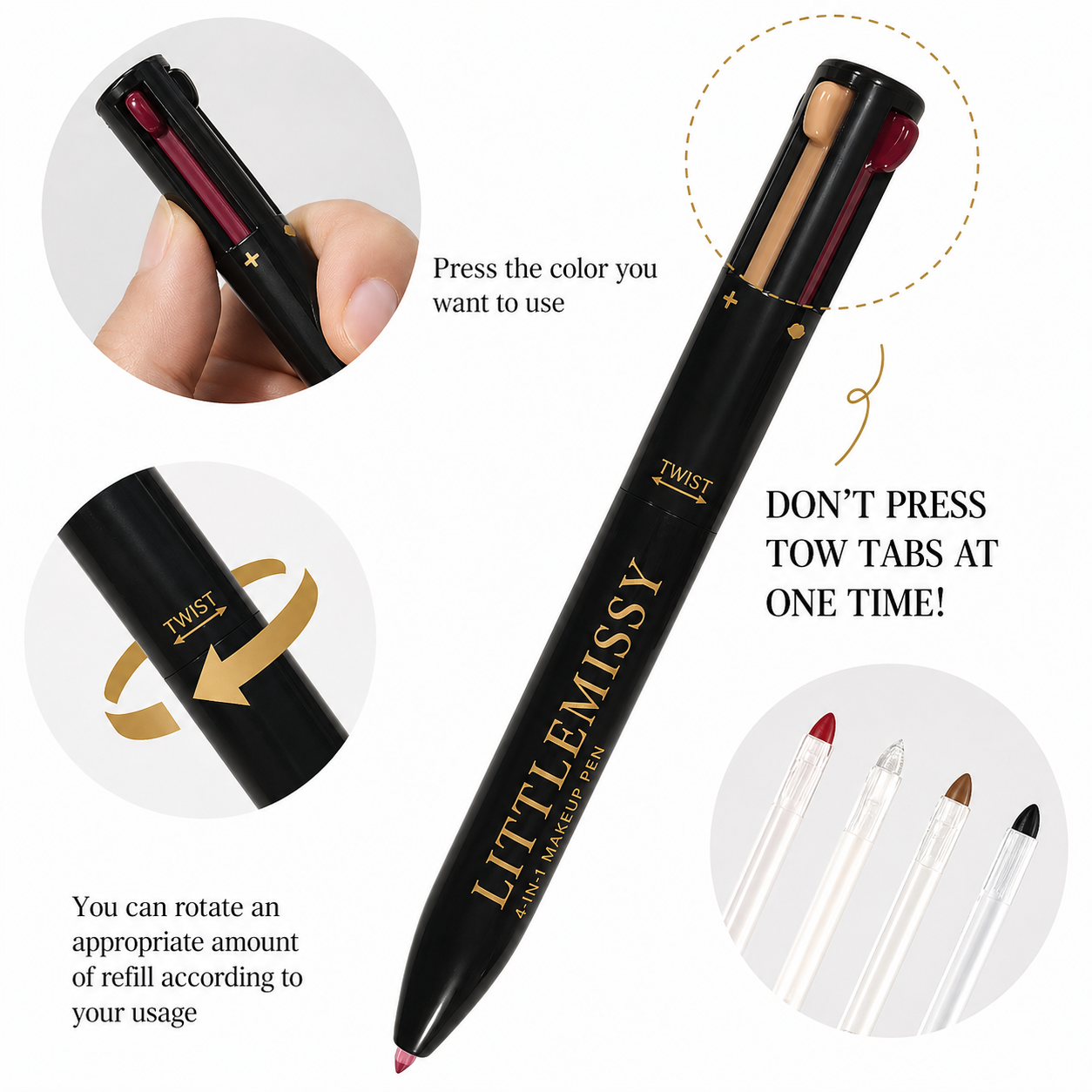 4-in-1 Waterproof Makeup Liner