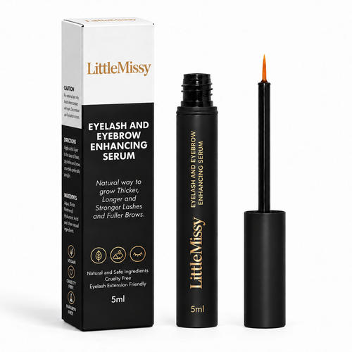 Eyelash and Eyebrow Enhancing Serum 5ml - Natural Way to Grow Thicker Longer and Fuller Brows Cruelty Free