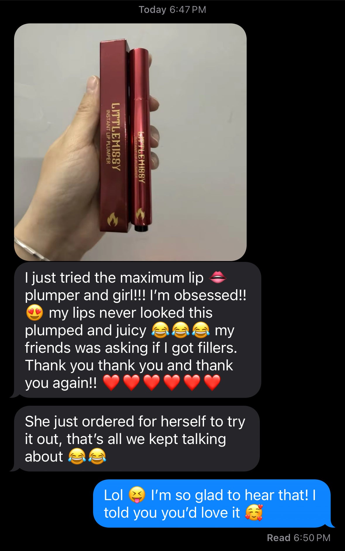 MAXIMUM Instant Filler Lip Plumper (3ml)