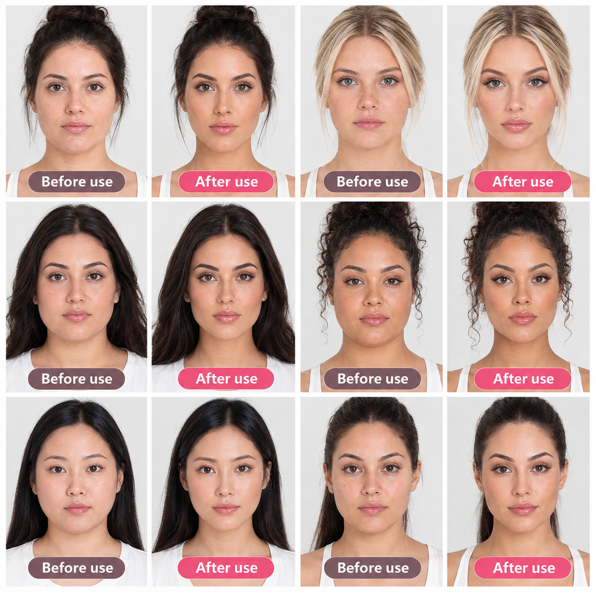 Face Sculpting Tool for At-Home Facial Workout - Sculpt & Define Cheeks Jawline Chin Neck Lips for Refreshed Defined Look 2PC