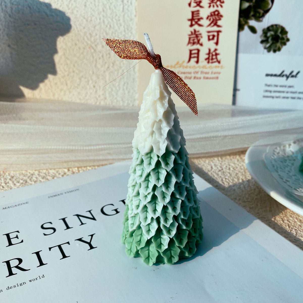 Christmas Tree Scented Candle Gift Set
