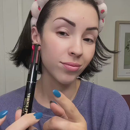 4-in-1 Waterproof Makeup Liner: High-Pigment, Retractable, Smudge-Proof & Smooth Color