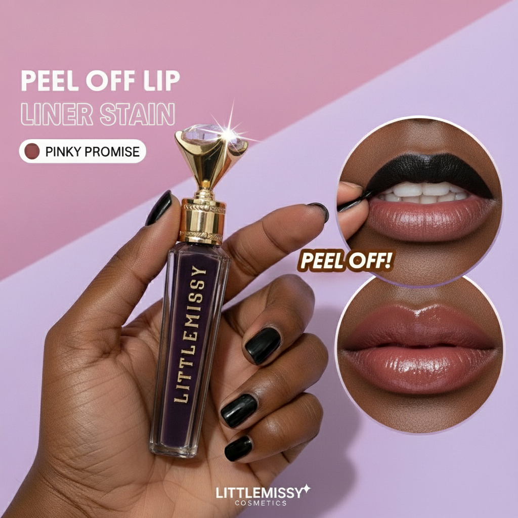 LITTLEMISSY LIP STAIN COLOR- SUGAR (Chestnut Brown)